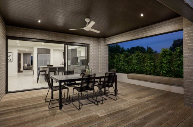 Covered Outdoor Area - Edgebrook Display
