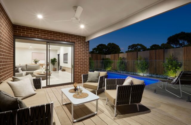 Covered Outdoor Area - Waterford Rise Display