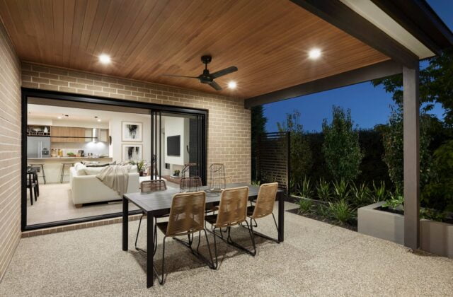 Covered Outdoor Area - Meridian Display