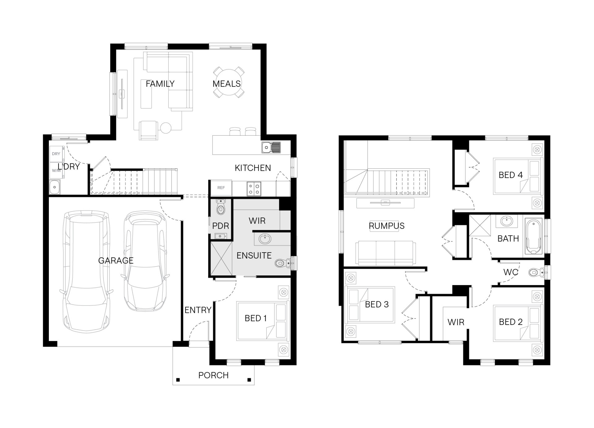 Increased Ensuite Shower & Vanity 