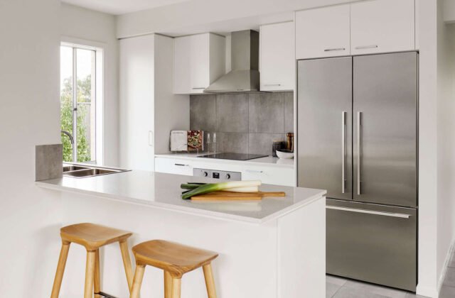 Kitchen as displayed at Orana Estate