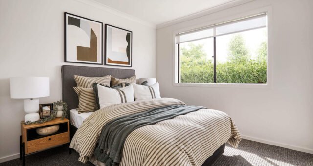 Bedroom as displayed at Orana Estate