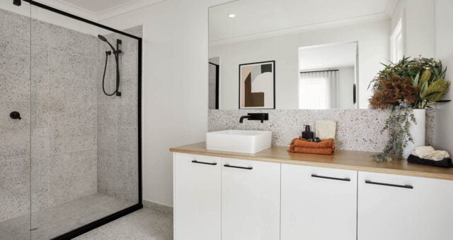 Ensuite as displayed at Orana Estate