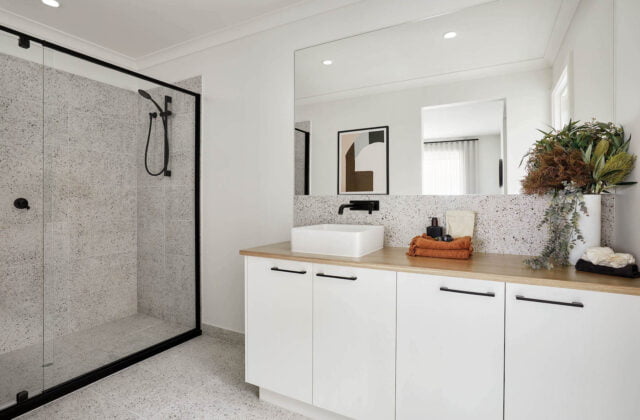Ensuite as displayed at Orana Estate