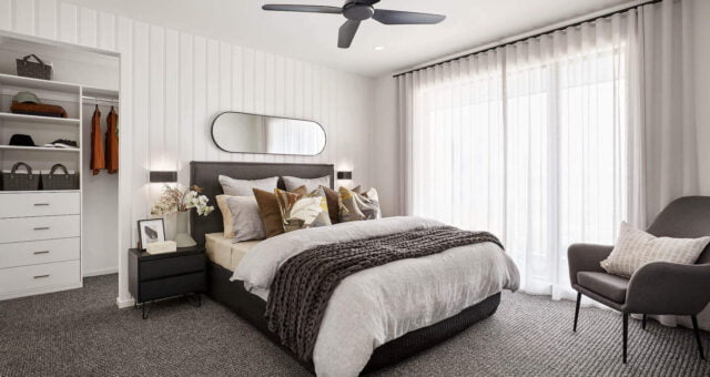 Master Bedroom as displayed at Orana Estate