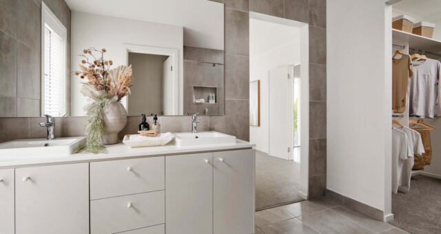 Ensuite as displayed at Orana Estate