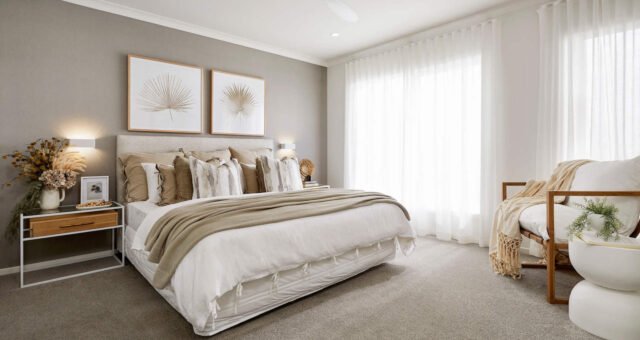 Master Bedroom as displayed at Orana Estate