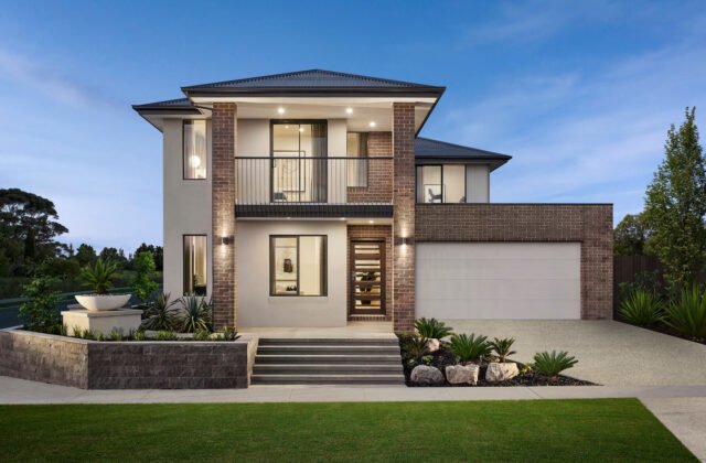 As displayed Latrobe Facade - Orana Display