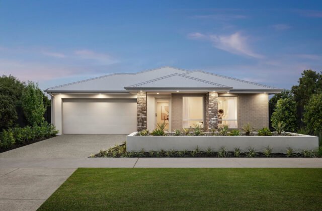 As displayed Pier Facade - Waterford Rise Display