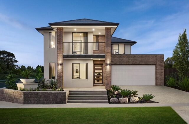 As displayed Latrobe Façade - Orana Display