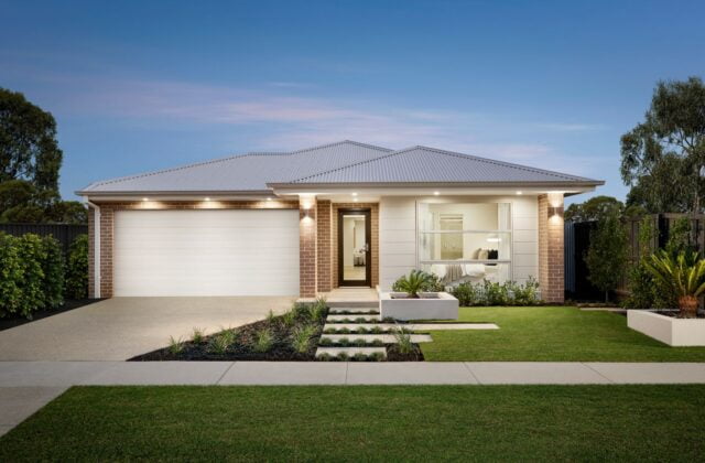 As displayed Eco Facade - Waterford Rise Display