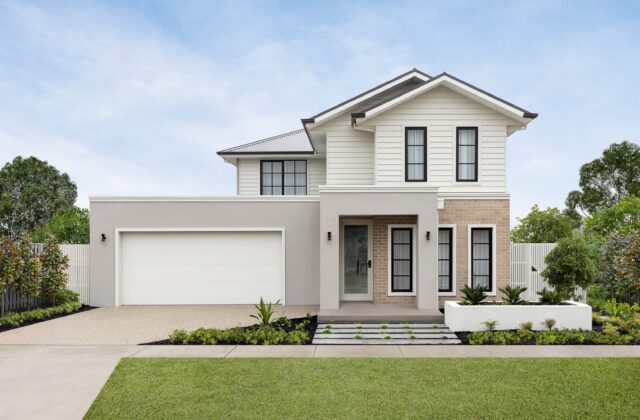 As displayed Greyson Facade - Meridian Display