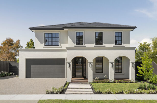 As displayed Tuscan Facade - Oakleigh East