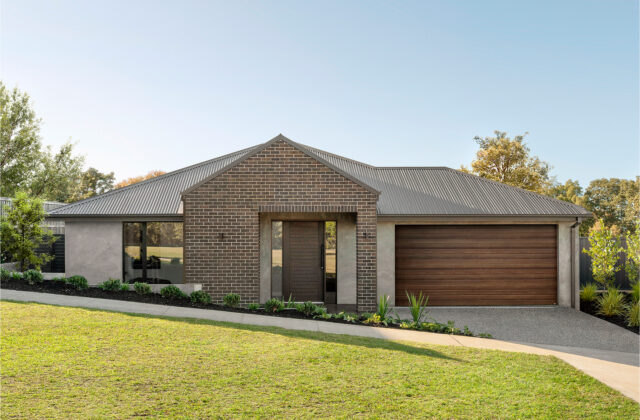 As displayed Alpine Facade - Ferntree Ridge Display 