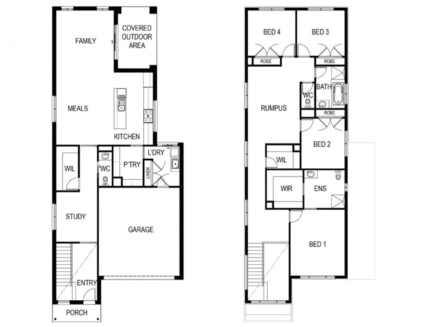 Mayfield 310 – Lot 1008 Holberry Street, Fraser Rise Floorplan
