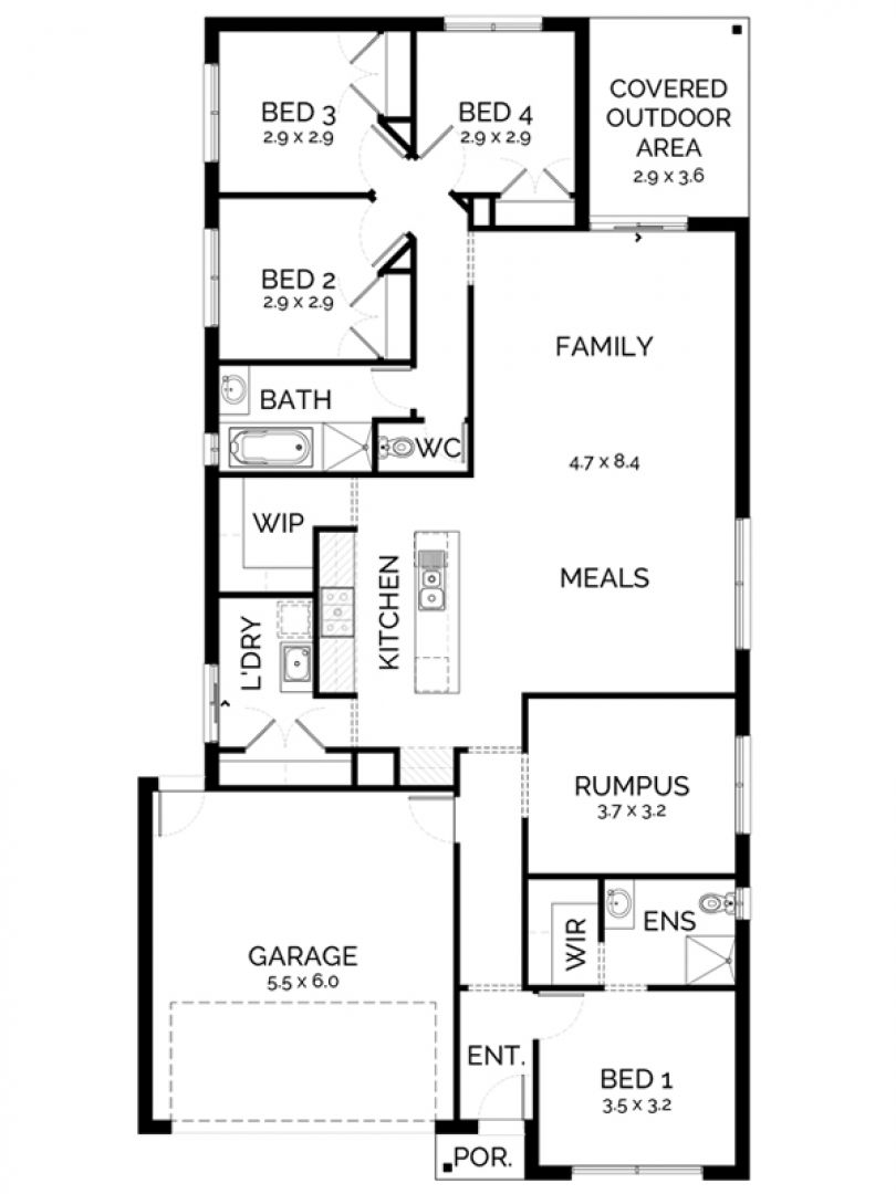 Shoal 229 – Lot 1831 Sedna Avenue, Leopold Floorplan