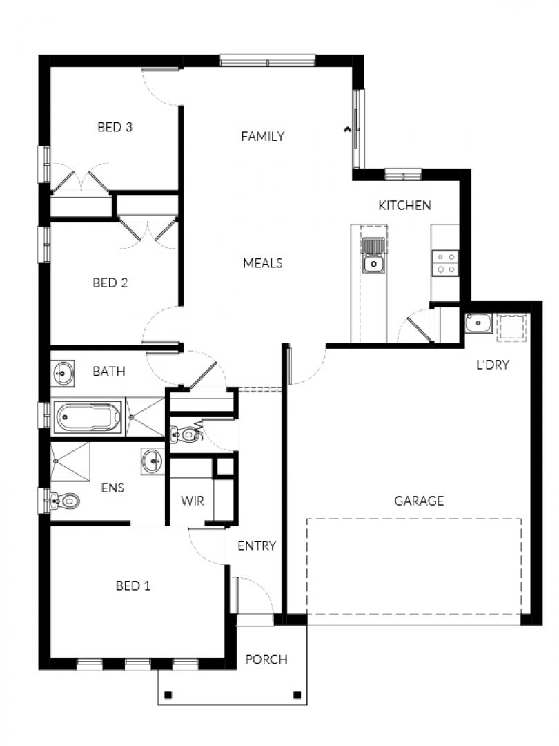Latitude 149 – Lot 206 Gould Crescent, Mickleham Floorplan