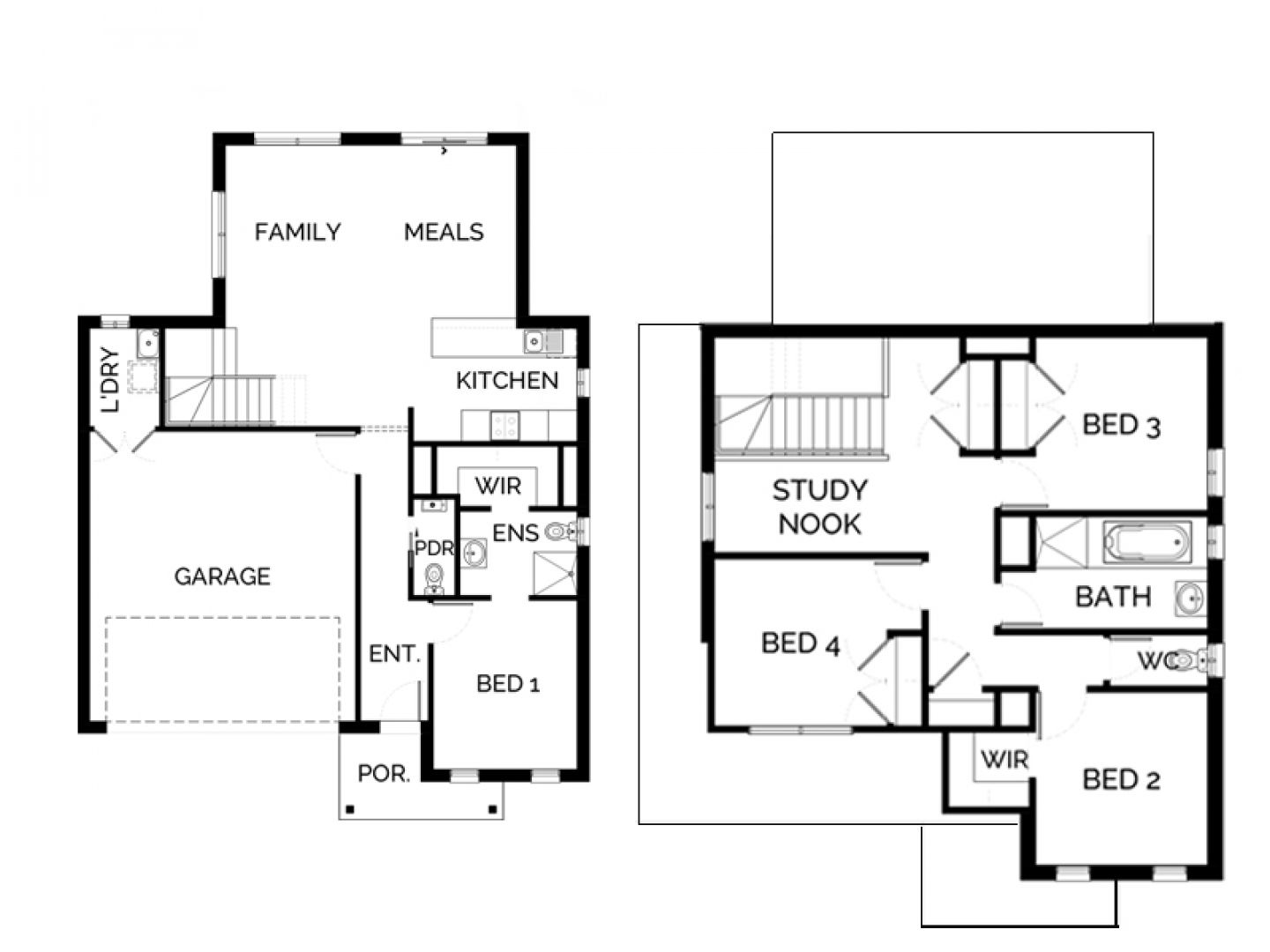 Villa 211 – Lot 608 Oriley Street, Charlemont Floorplan
