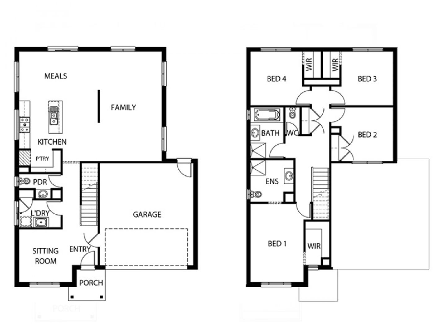 Newport 246 – Lot 608 Oriley Street, Charlemont Floorplan